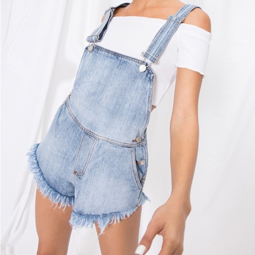 NWT Superdown Diem Bib Short